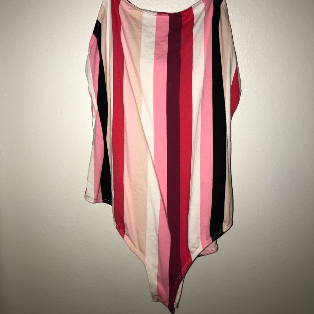 Wild Fabel striped bodysuit